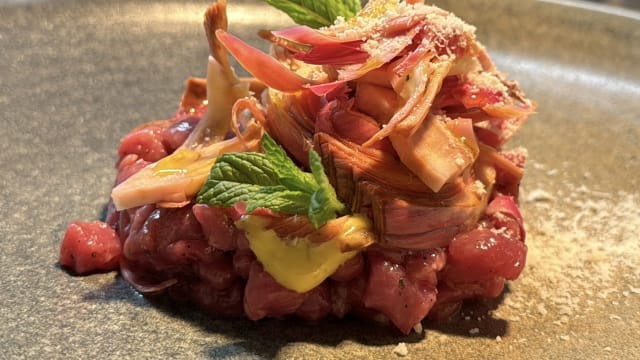 Tartare di abbacchio - Ristorante Trastevere