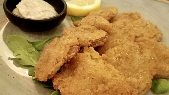 Cotoletta di funghi pleurotus  - Status Quo, Rome