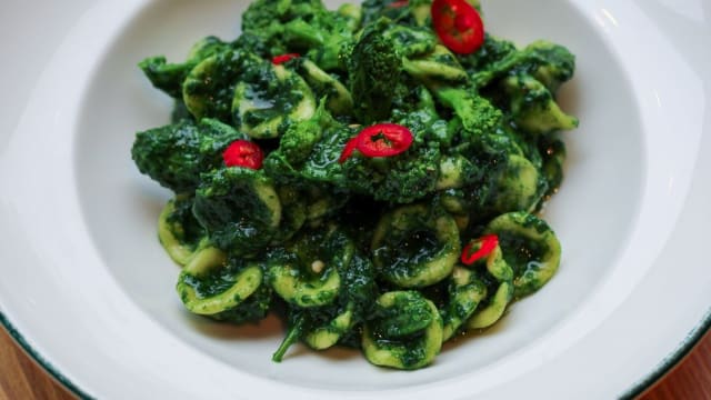 Orecchiette con cime di rapa  - Osteria Nanin - Navigli, Milan