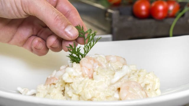 Risotto bianco mare	 - Ristorante Alcide, Poggibonsi