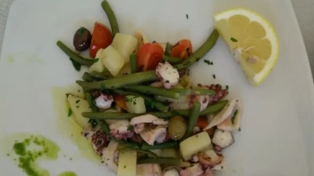 Insalata di polpo e patate alla ligure - La Gritta