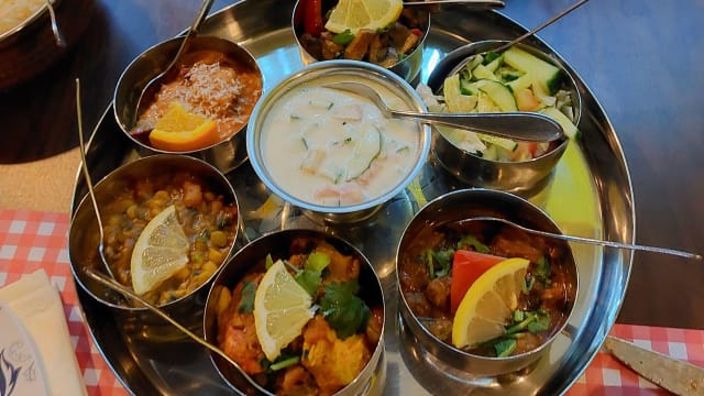 Mix thali (per person) - Sundarban Indian Restaurant