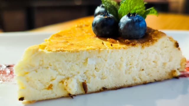 Tarta de queso para amantes del queso - El Cau del centro, L'Hospitalet de Llobregat