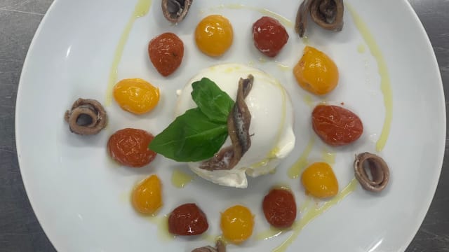 Alici E Burrata Mariorossi  - mariorossi