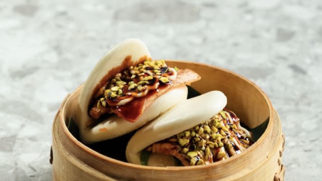 Sake bao (2pz) - Naam - Cucina al Wok, Bari