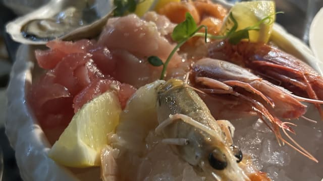 Plateau crudité - Glauco SeaFood & Lounge, Milan