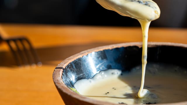 Soupe de camembert et wasabi - Audass, Asnières-sur-Seine