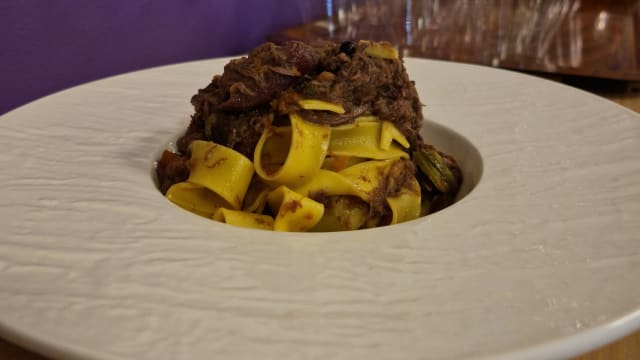 Pappardelle Al Salmì Di Lepre	 - Albergo Trattoria Italia