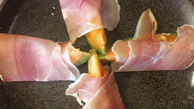 Prosciutto e melone - Ristorante Oltrarno, Florence