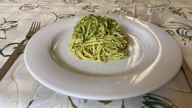 Tagliolini al pesto di rucola - Locanda Reloup