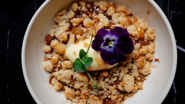 Crumble maison - L'Affamé, Paris