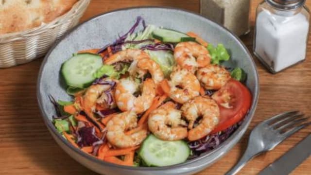 Crevettes poêlées à l’ail - La Casa