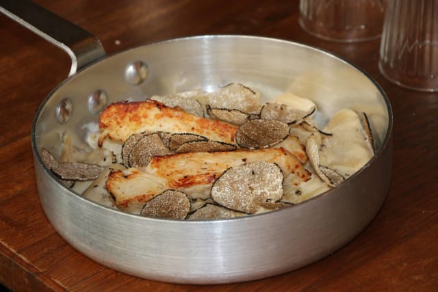 Rigatoni truffe fraîche et poulet - Maddy