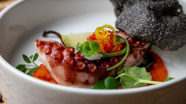 Gegrilde pulpo - Surf & Turf, Utrecht