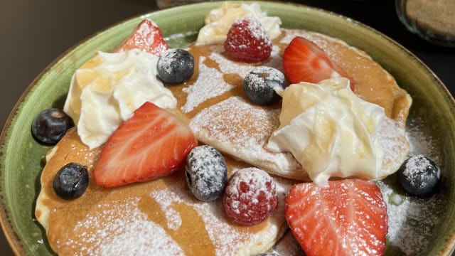 Pancakes fruits rouges - Brunch Club