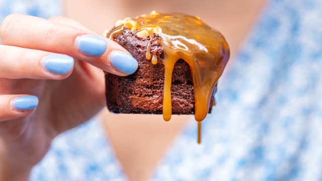 MOELLEUX CHOCOLAT - CARAMEL - CACAHUÈTE - La Bibimerie - Restaurant Coréen, Paris