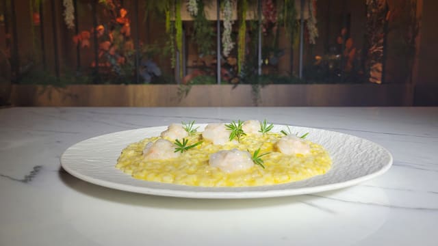 RISOTTO AGLI AGRUMI MANTECATO AL PROSECCO - Ristorante Pizzeria "La Dispensa"