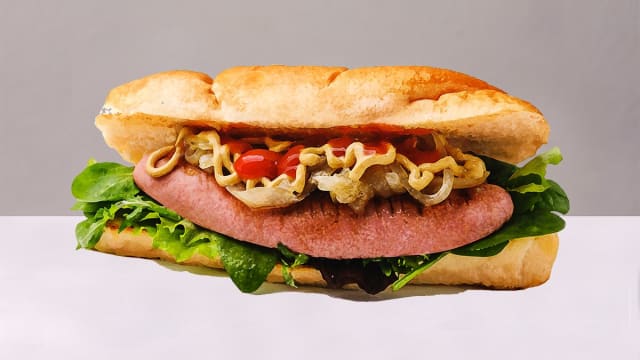 Hot dog toscano - Il Bovo - Hamburger Toscano - Via Nazionale