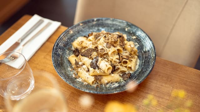 Rigatoni al tartufo - Melagodo, Paris