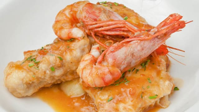 El suquet de rape y gambas - Urbisol