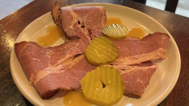 Pastrami de boeuf charolais, - Le Wilson Brasserie, Levallois-Perret