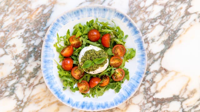 Burrata ao pesto - Palm Tree - Beach House Cascais, Cascais