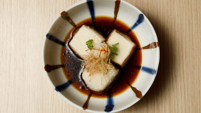 Agédashi tofu - ENNI UDON, Paris