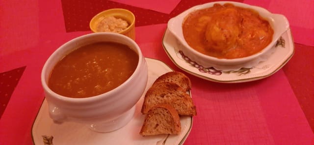 Soupe de poissons en bouillabaisse  - Le Blason, Geneva