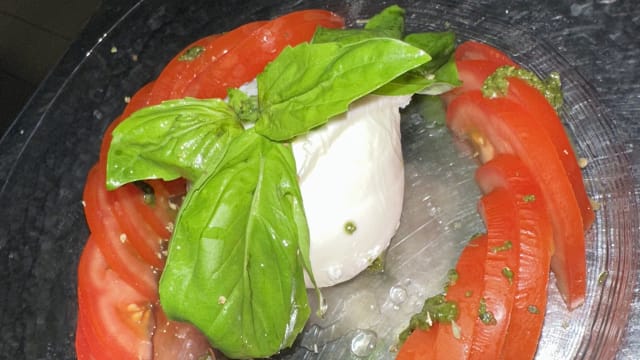 Caprese de bufflon - Le Cadre Royal