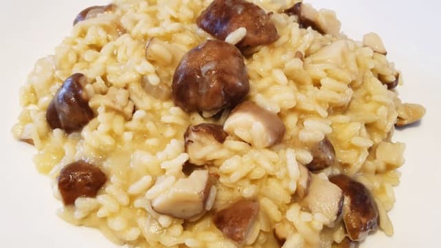 Risotto ai funghi porcini(prodotto congelato) - Snack BAR Green Apple