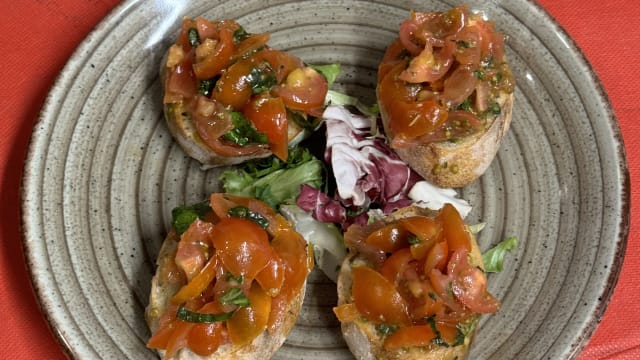 Bruschetta classica - Portobello - Poblenou, Barcelona