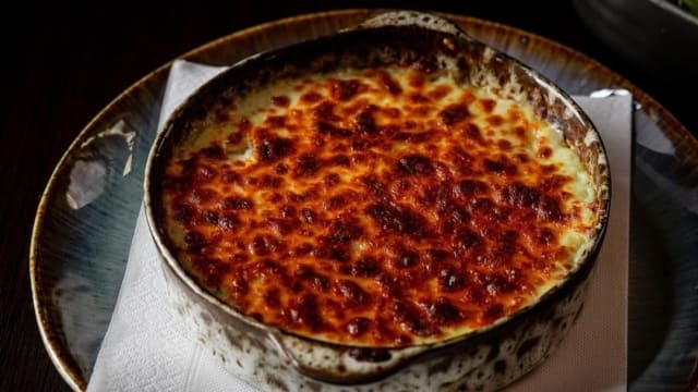 Bacalhau com natas do forno - El Toro Nazaré, Nazaré