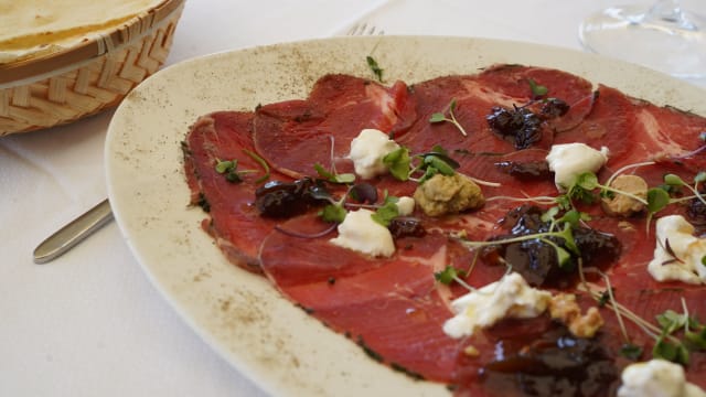 Carpaccio de Black Angus - Espectacular (Ex-Calamar Gastro Beach)