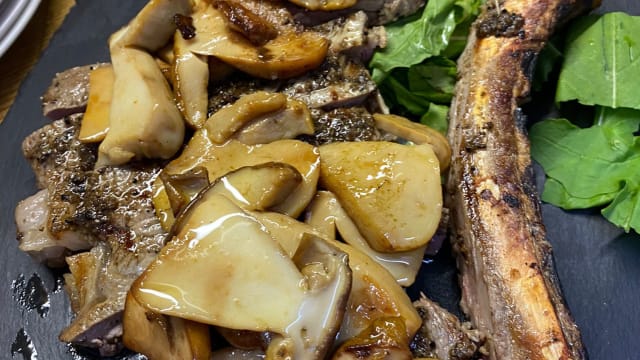 Tagliata di Manzo con Funghi e Tartufo - B - eat Cucina Tipica, Fondi