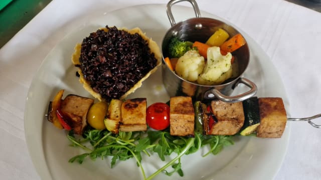 Brochette de tofu - La Ferme