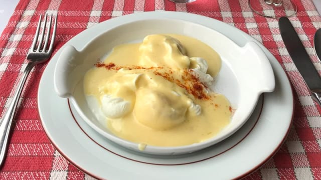 Duo d'oeufs pochés à l'époisses - Le Ptit Bouchon Dijonnais, Dijon