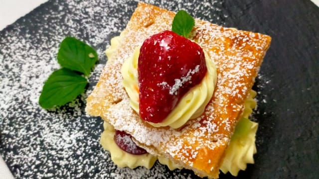 Mille foglie e frutti - Il Caro Commendatore