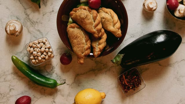 Sambwesek lahmeh - Mélody Café - Restaurant Libanais, Paris