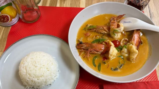 tomyum gambas - Thai Station, Laon