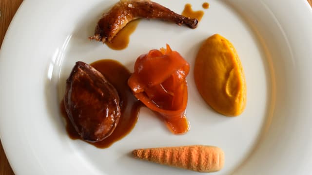 Piccione e carota - Osteria del Posto