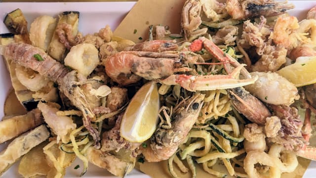 Fritto misto Grill Park Ferrara (consigliato per 2 persone adulte) - Grill Park Ferrara ristorante - braceria