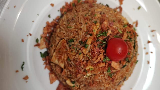 Biryani De Poulet Façon Indienne - L'Heure Bleue, Paris