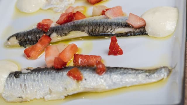 Boquerones en Vinagre de Casa - Vino y Se Quedó, Madrid