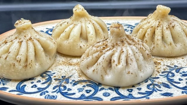 Khinkali aux champignons /cuisine géorgienne, préparation :20 min / - Dostoïevski