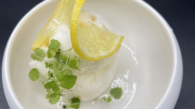 Sorbet au citron ou aux fraises, une boule /préparation :10 min - Dostoïevski, Strasbourg