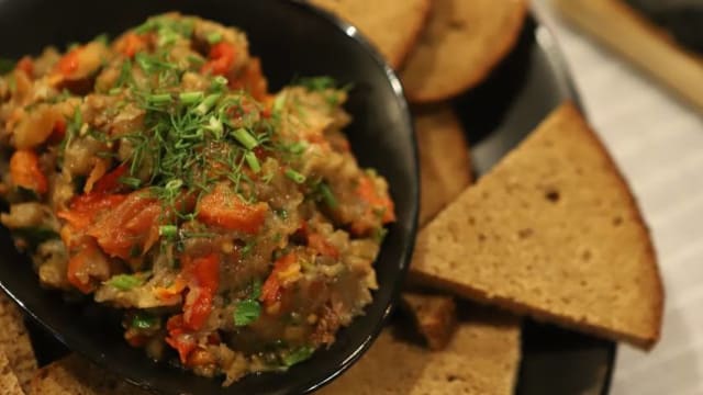 Eggplant caviar dip - Sonya 