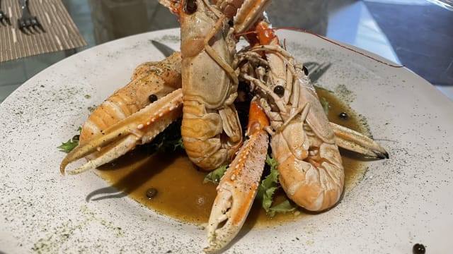 Scampi sale e pepe - La Proposta Ristorante, Tarquinia