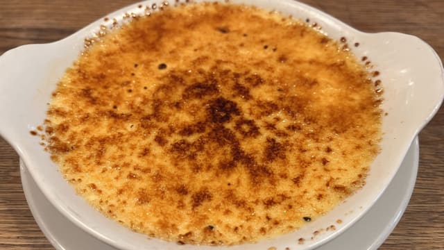 Orange blossom crème brûlée - La Table des Anges