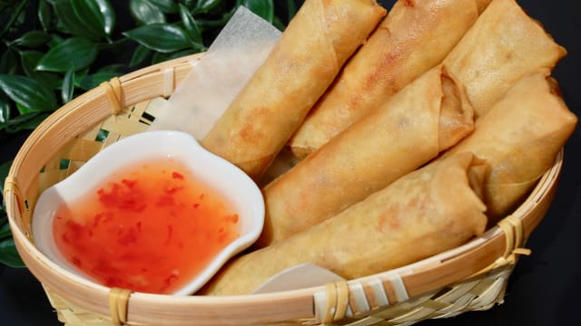 Spring rolls, Rollinhos Crapes 4uni. - Bangkok Kitchen