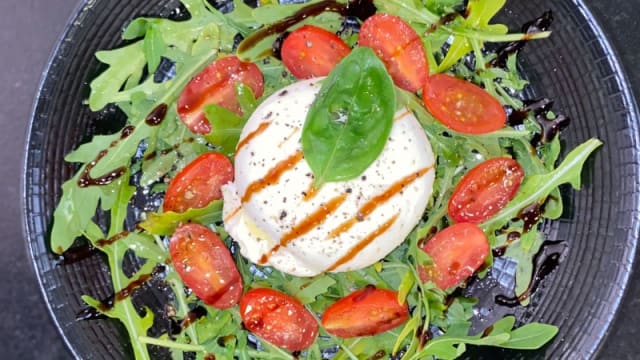 Burrata al pomodoro - Perlamatta, Paris